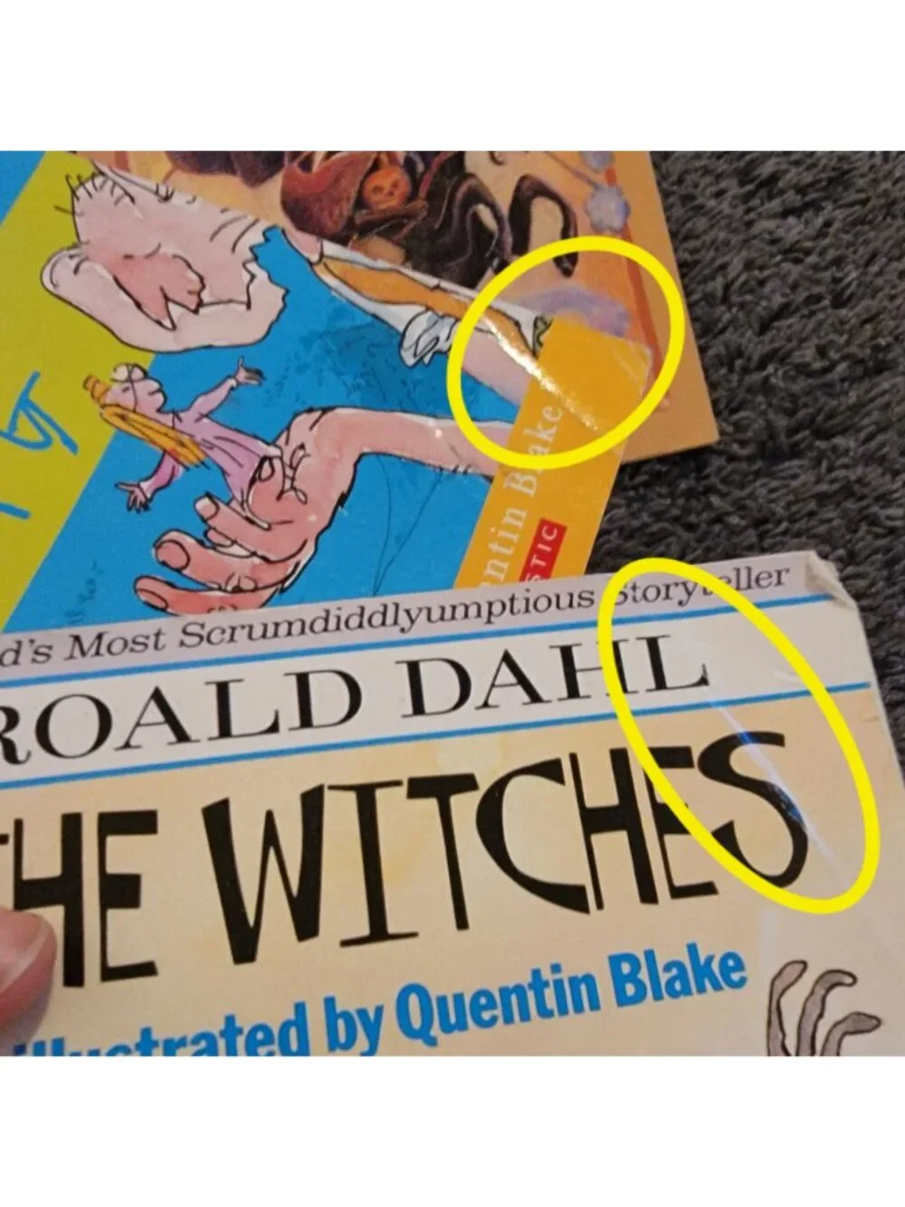 Halloween Spooky Book Lot Children Kids School Reading Teacher Room Witch Dahl